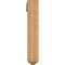 Ekena Millwork Olympic Arts and Crafts Smooth Bracket w/ Offset Brace, Western Red Cedar, 7 1/2"W x 44"D x 44"H BKT0806X44X44OLY03SWR - alternate 4